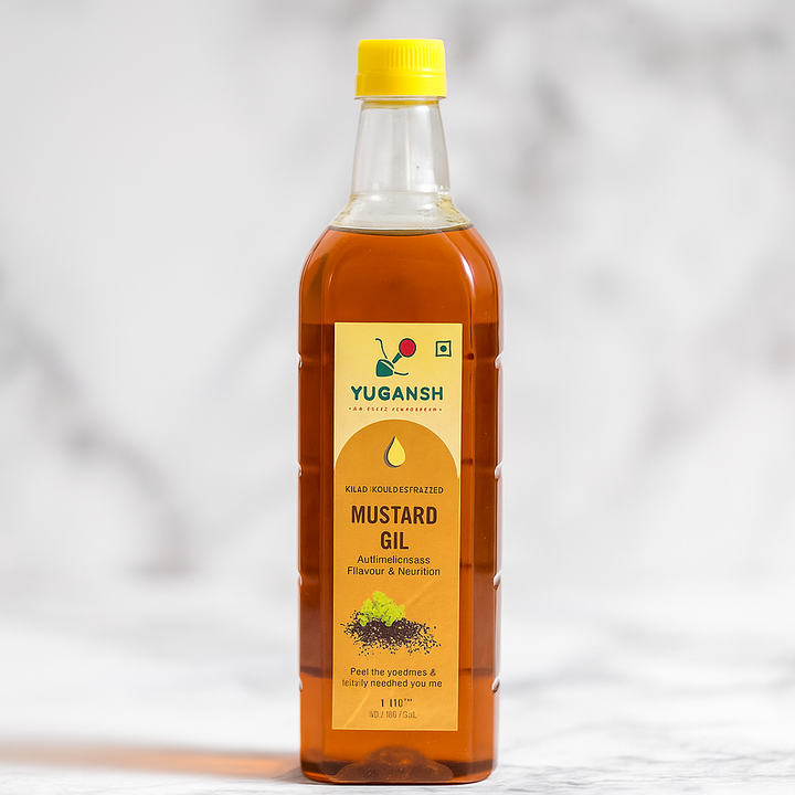 Natural Cold Pressed Mustard Oil