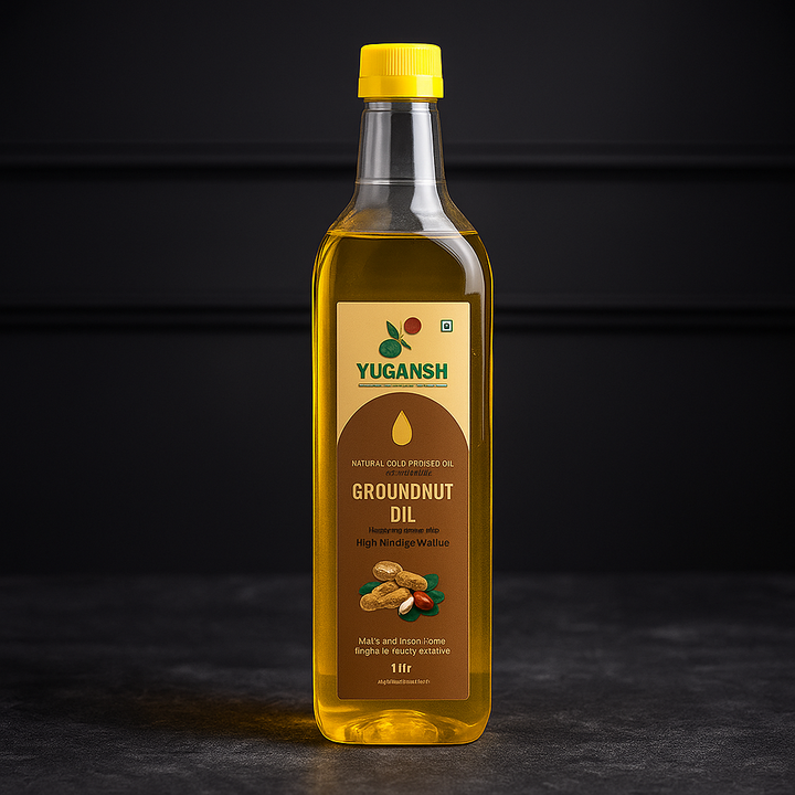 Natural Cold Pressed Ground Nut Oil