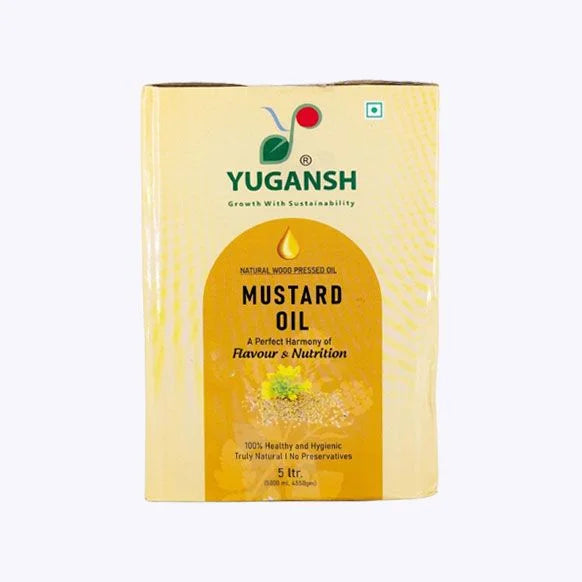 Tin Can Natural Cold Pressed Mustard Oil
