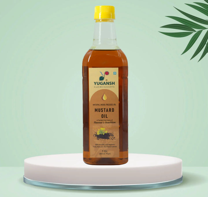 Natural Cold Pressed Mustard Oil