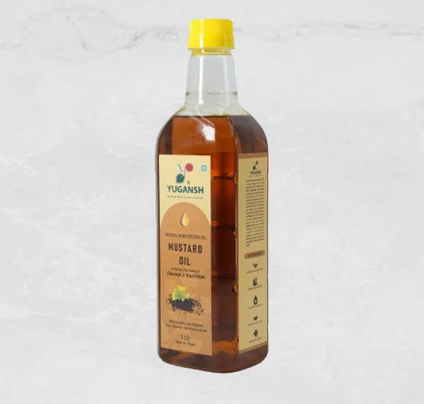 Natural Wood Pressed Mustard Oil
